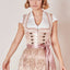 Kruger Mini Dirndl 2pcs. 50cm "Kailia" pink (38,42,44)