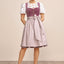 (new) Kruger Midi Dirndl 2pcs. 60cm "Dinah" purple