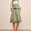 (new) Kruger Midi Dirndl 2pcs. 60cm "Lillie" green