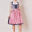 Kruger Mini Dirndl 2pcs. 60cm "Skylar" blue