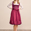 (new) Kruger Midi Dirndl 2pcs. 60cm "Thialda" red