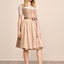 (new) Kruger Midi Dirndl 2pcs. 60cm "Lahja" beige