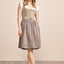 (new) Kruger Midi Dirndl 2pcs. 60cm "Fea" beige