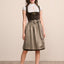 (new) Kruger Midi Dirndl 2pcs. 60cm "Cari" brown