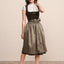 (new) Kruger Long Dirndl 2pcs. 70cm "Cari" brown