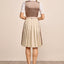 (new) Kruger Midi Dirndl 2pcs. 60cm "Irabelle" brown (low stock)