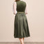 (new) Kruger Long Dirndl 2pcs. 70cm "Livie" olive