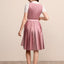 Kruger Midi Dirndl 2pcs. 60cm "Alisha" pink