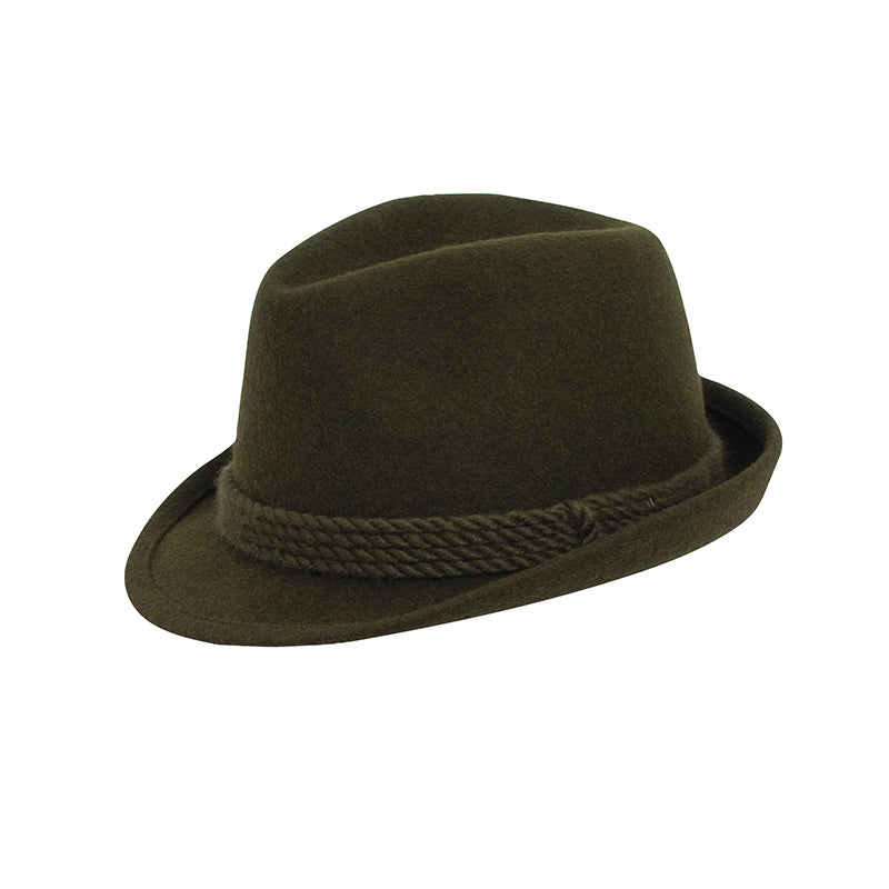 Faustmann Alpine Loden Hat 100% Wool  (anthracite)