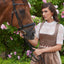 (new) Kruger Midi Dirndl 2pcs. 60cm "Irabelle" brown (low stock)