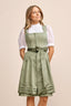 (new) Kruger Midi Dirndl 2pcs. 60cm "Lillie" green