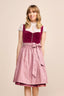 (new) Kruger Midi Dirndl 2pcs. 60cm "Laja" red