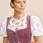 (new) Kruger Midi Dirndl 2pcs. 60cm "Dinah" purple