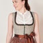 Kruger Midi Dirndl 2pcs. 60 cm "ASTERIA" green (low stock) 48