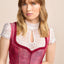 (new) Kruger Midi Dirndl 2pcs. 60cm "Fynia" red