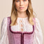 (new) Kruger Midi Dirndl 2pcs. 60cm "Maryanne" red