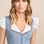 (new) Kruger Midi Dirndl 2pcs. 60cm "Jaleana" blue