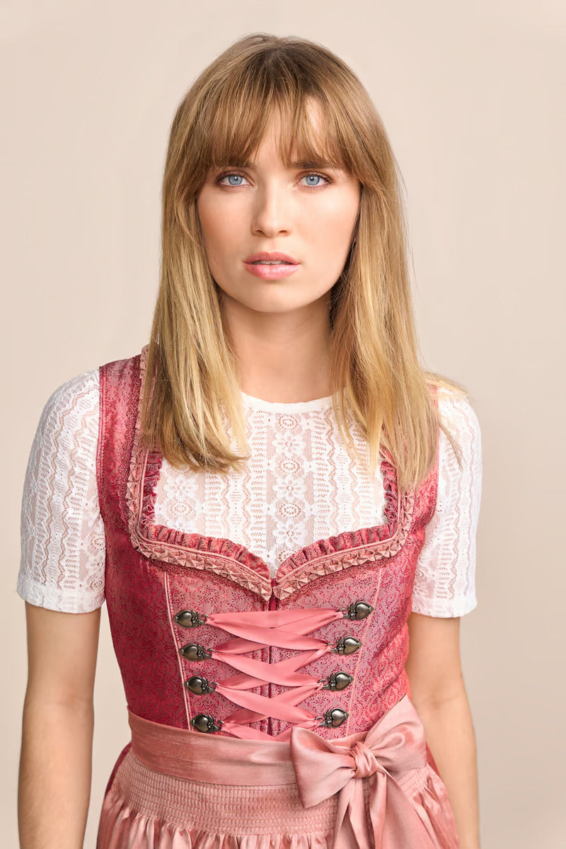 (new) Kruger Mini Dirndl 2pcs. 50cm "Caprina" pink