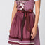 Stockerpoint Mini Dirndl 2pcs. 55cm "Angelica" Bordeaux (34)