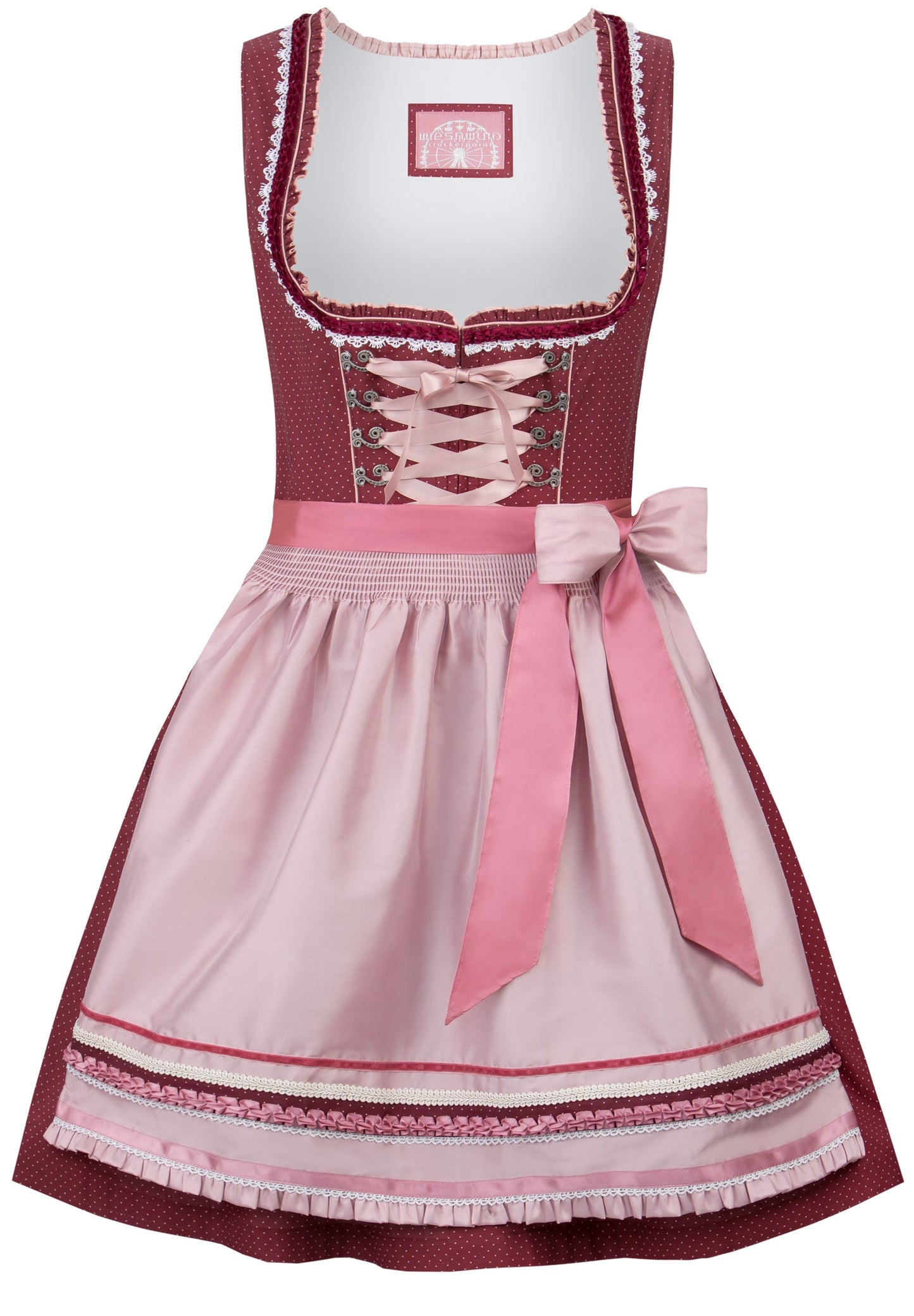 Stockerpoint Midi Dirndl Harper 60cm 2pcs. (42,46 pink) (40 blue) closeout