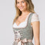 Stockerpoint Mini Dirndl 2pcs. 55cm "Shila" Mint (40) closeout