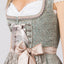 Stockerpoint Mini Dirndl 2pcs. 55cm "Shila" Mint (40) closeout